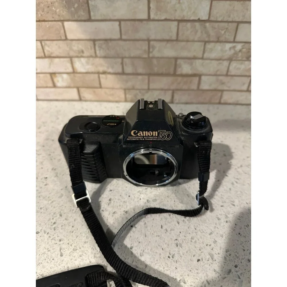 Canon T‎ 50 SLR 35mm MF Film Camera Body Only From Japan